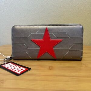 NWT - Loungefly Marvel Winter Soldier Wallet